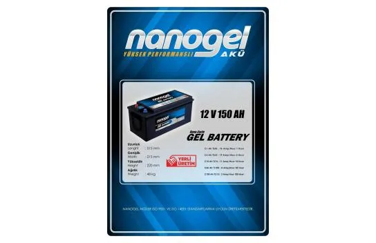 12v 150 Ah Gel Battery 150 Ampere/hour