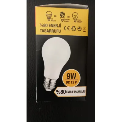 5 Li Paket 9 W Dc 12 V Led Ampül Beyaz 5 Li Paket 9 W Dc 12 V Led Ampül Beyaz