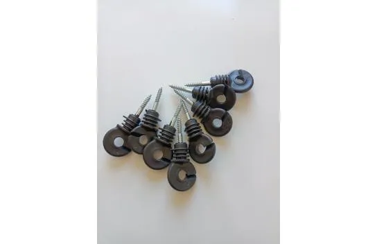 Electric Fence Insulator Ring 100 Pieces