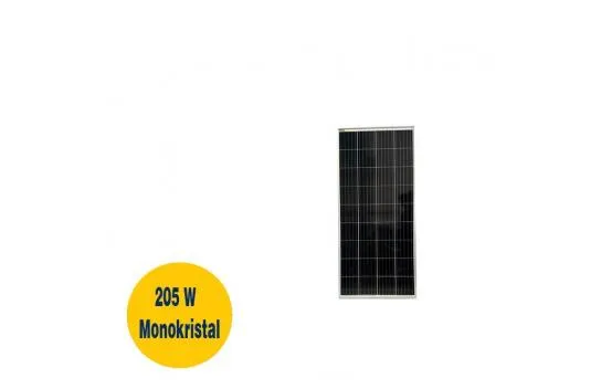 Gesper 205 W Monocrystalline Solar Panel 10 Pieces
