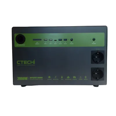 Ctechi BT2000SM - 1382Wh Taşınabilir Güç Kaynağı Ctechi BT2000SM - 1382Wh Taşınabilir Güç Kaynağı
