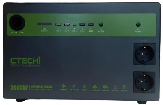 Ctechi BT2000SM - 1382Wh Portable Power Supply