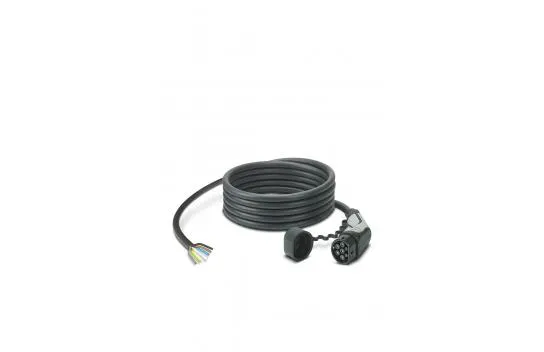 7m Electric Vehicle Charging Cable with One End Socket and One End Open