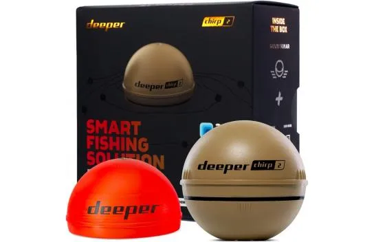Deeper Chirp 2 Portable Sonar Fish Finder And Depth Finder