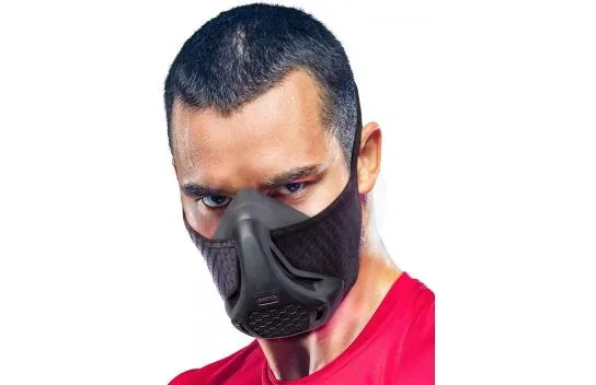 Sparthos Training Mask - Simulate High Altitudes - Black