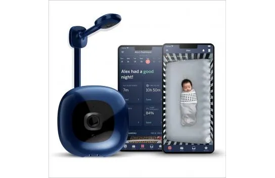 Nanit Pro Smart Baby Monitor And Wall Mount - 1080p - Blue