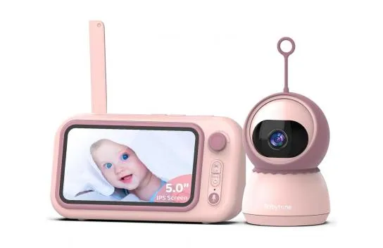 Babytone Baby Monitor with Camera and Audio, Loop Recording and Video