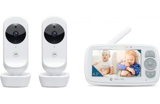 Motorola Vm34 2 Camera Video Baby Monitor