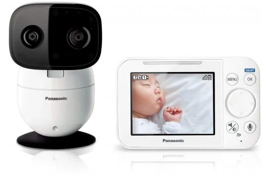 Panasonic Baby Monitor with Camera and Audio - Kx-hn4101w White