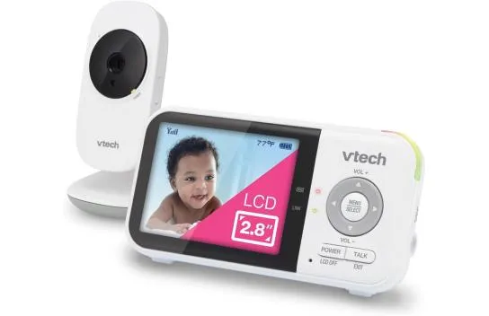 Vtech Vm819 Video Baby Monitor - 19 Hours Battery Life - 2.8 Inc Screen