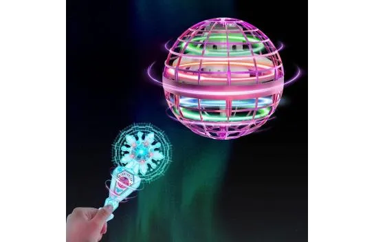 Tikduck Flying Sphere Ball And Magic Wand - Pink