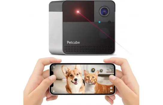 Petcube Play 2 Wi-fi Pet Camera with Laser Toy - For Cats and Dogs