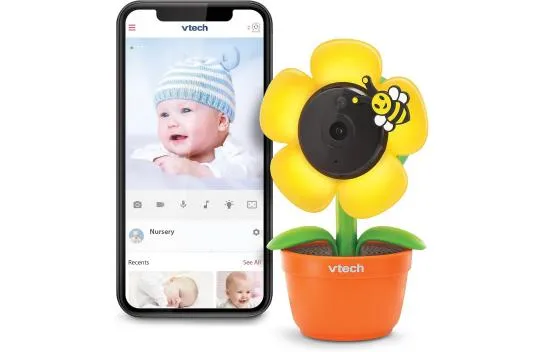 Vtech Rm9751 Yellow Daisy Smart Wi-fi Baby Camera
