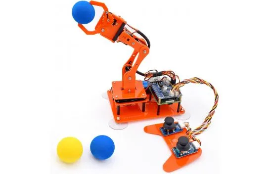 Adeept 5-dof Robotic Arm Kit - Compatible with Raspberry Pi - Orange