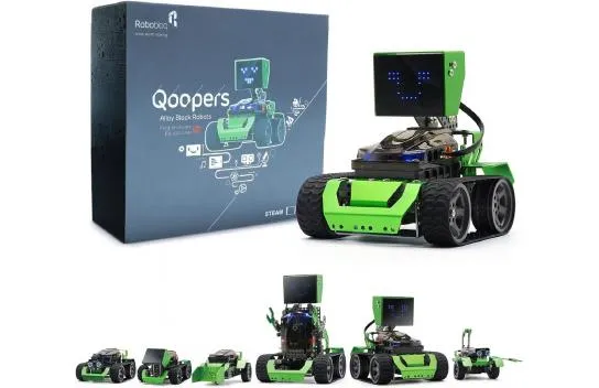 Robobloq Qoopers 6 in 1 Programming Robot Building Kit