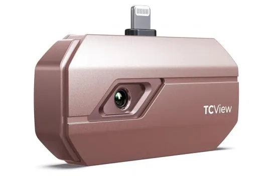 Topdon Tc002 Thermal Camera 256 X 192 IR High Resolution For iOS Compatible - Pink