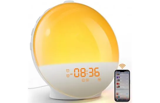 Dekala Sunrise Alarm Clock, Smart Wake Up Light, App Control