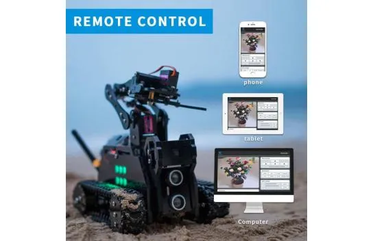 Adeept RaspTank WiFi Wireless Smart Robot Vehicle Kit