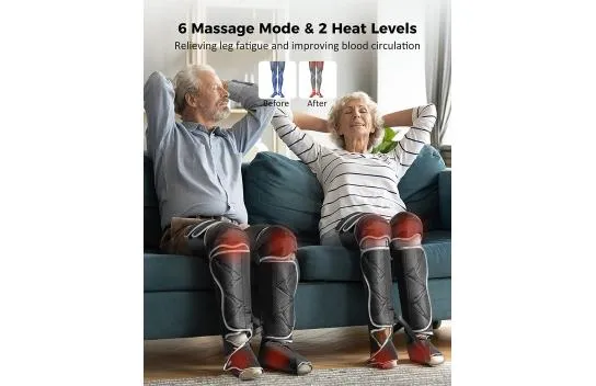 ALLJOY Leg Massager, Leg Air Compression Massager