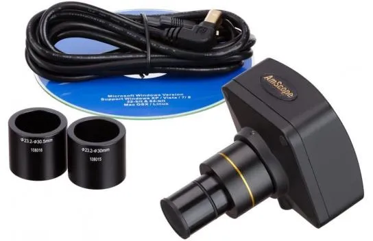 Amscope Mu1400 14mp Digital Microscope Camera