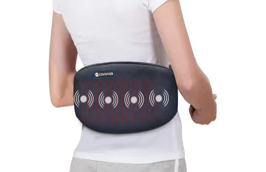 Comfier Heating Pad - Back Pain - Vibration Massage - Heated Belly Wrapping Belt