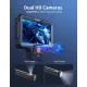 Depstech Dual Lens 5" IPS Screen Endoscope, Inspection Camera - 5m