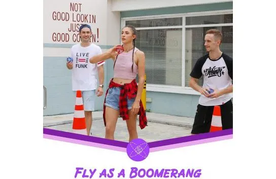 FLYNOVA PRO Flying Ball Toy Boomerang Pink