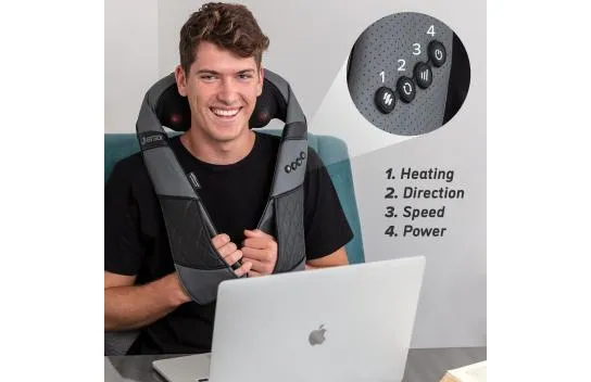 RESTECK Neck and Back Massager with Heat
