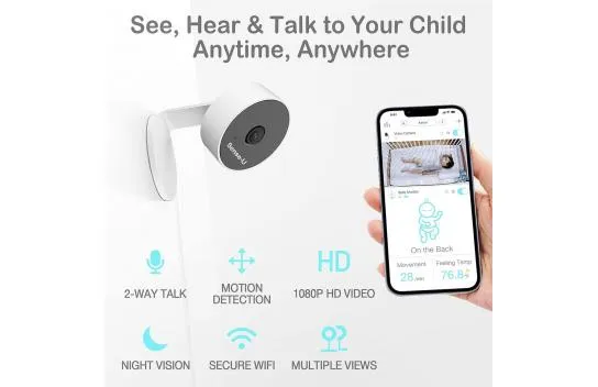 Sense-u Hd Video Baby Monitor 1080p Hd Compliant With FSA And HSA