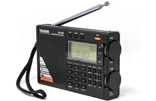 Tecsun Digital Pl330 Am / Fm / Lw / Sw Worldband Radio