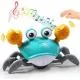 Thiol Crawling Crab Detection, Baby Toys, Green