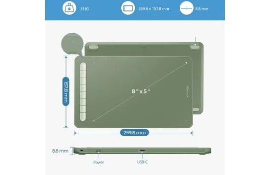 XP-Pen Deco Mw Bluetooth Kablosuz Grafik Tablet