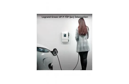 059002 Green'up 3 Faz 22kw Ip44 Ev Tipi Elektrikli Araç Akıllı Hızlı Şarj Istasyonu