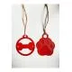 Pack of 2 Paw-bone Christmas Ornaments