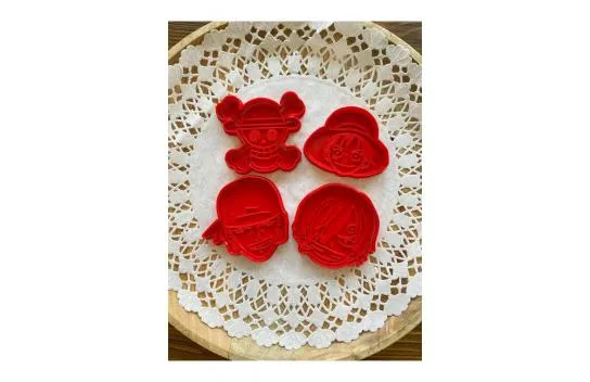 One Piece Cookie Mold Set