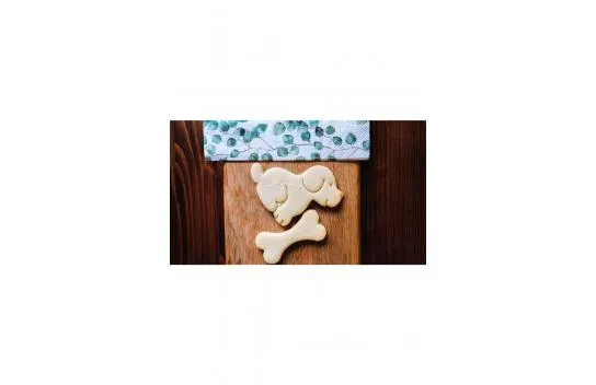 Dog and Bone 2 Piece Cookie Mold