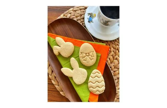 Easter Bunny Cookie Mold Set