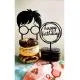 Harry Potter Themed 2-Piece Cake Decoration