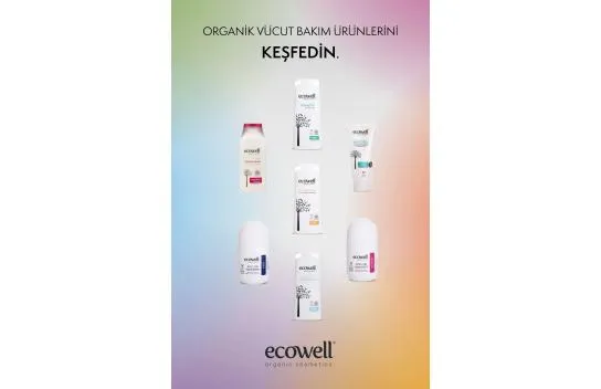 Organik Roll-on Deodorant, Erkek 2'li, Vegan, Doğal Ter Kokusu Önleyici, 2x75 ml