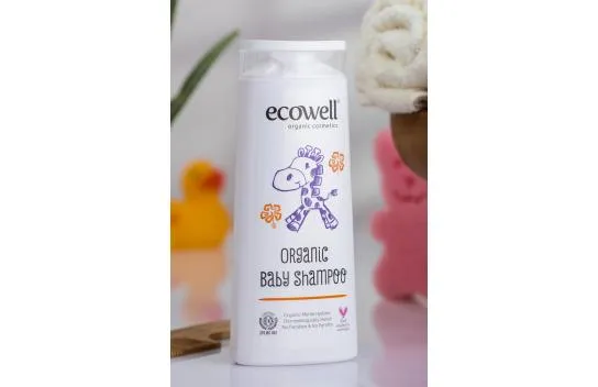 Baby Hair & Body Shampoo Set, Organic & Vegan Certified, Paraben-Free, Natural Anti-Homegrain 2x300ml