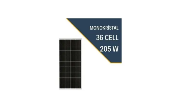 205W MONOCRYSTAL SOLAR PANEL