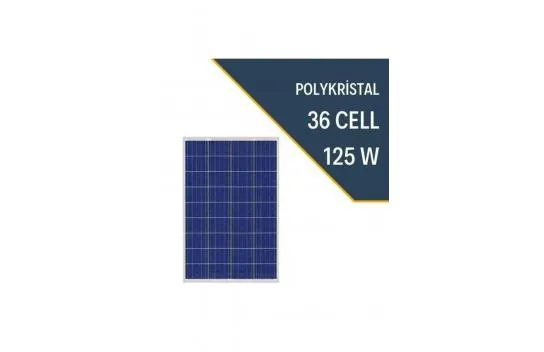 125W POLYCRYSTAL SOLAR PANEL