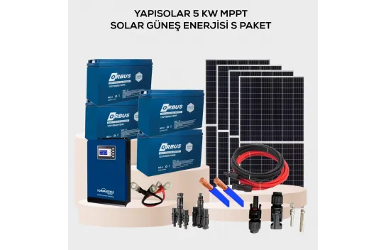 Yapısolar 5 Kw Mppt Solar Solar Energy S Package