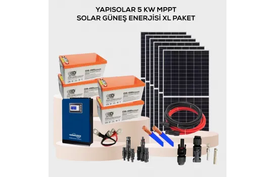 Yapısolar 5 Kw Mppt Solar Solar Energy Xl Package