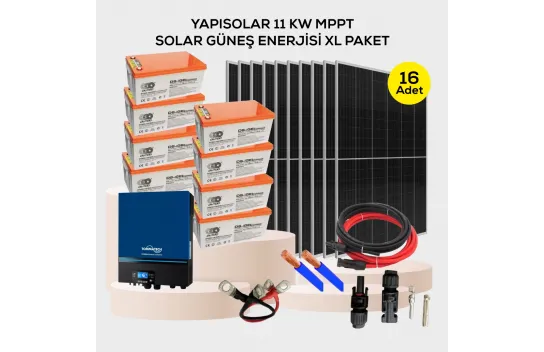 Yapısolar 11 Kw Mppt Solar Solar Energy Xl Package