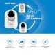 360 Derece Dönebilen 3MP Kızılötesi Gece Görüşlü Wifi Güvenlik Kamerası