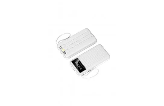 20.000 mAh Portable Charger Powerbank - White