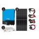 Solar Energy Solar Package 7.2kva Inverter 455 watt Solar Panel 48V 50 Ampere Lithium Battery
