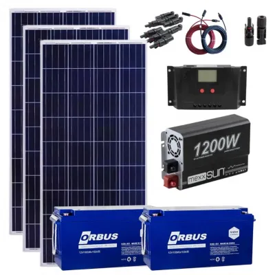Teknovasyon Arge Güneş Enerjisi Bağ Evi Solar Paketi 1200W Sinüs İnverter 170W Güneş Paneli 100Ah Jel Akü Teknovasyon Arge Güneş Enerjisi Bağ Evi Solar Paketi 1200W Sinüs İnverter 170W Güneş Paneli 100Ah Jel Akü