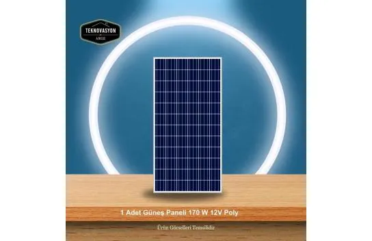 Alpex Bağ Evi Solar Energy Solar Package SP165 170W Solar Panel 100AH Gel Battery 600W Inverter